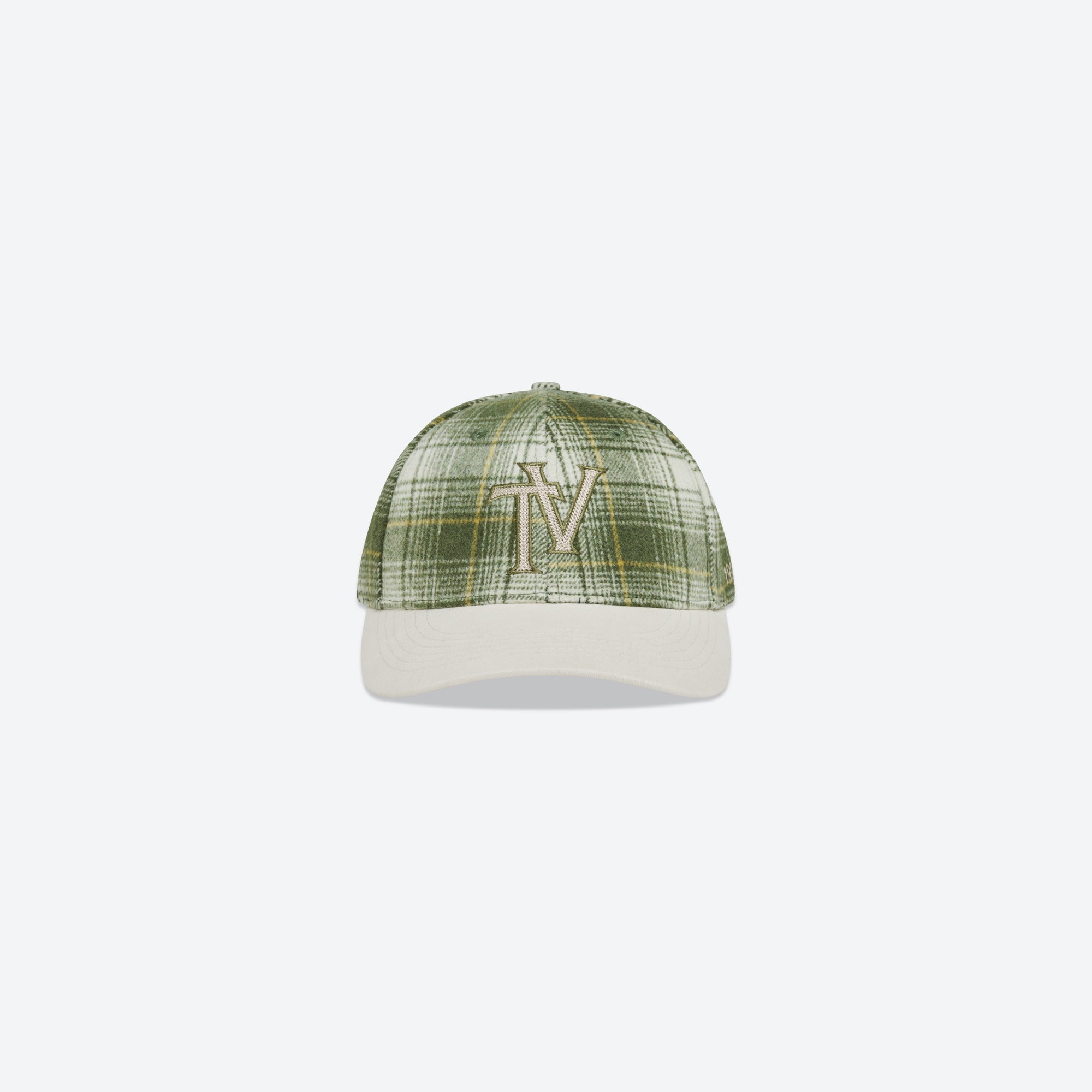 Monogram League Cap - Plaid