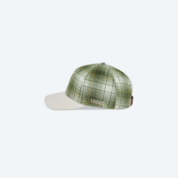 Monogram League Cap - Plaid